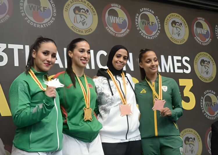 المغرب يحرز 13 ميدالية منها ذهبيتان في الألعاب الإفريقية بأكرا 2024